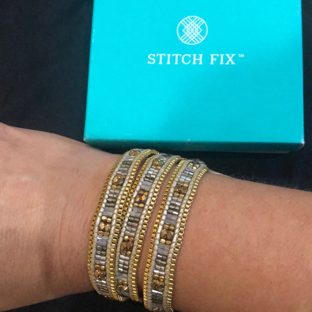 Nakamol Cassia wrap bracelet stitch fix